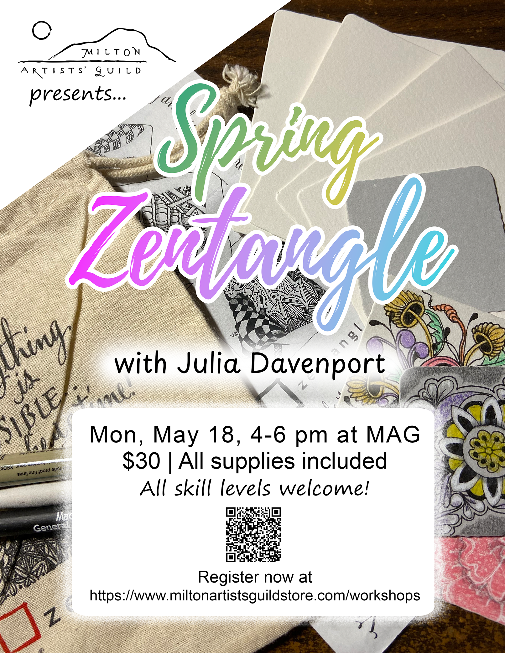 Spring Zentangle