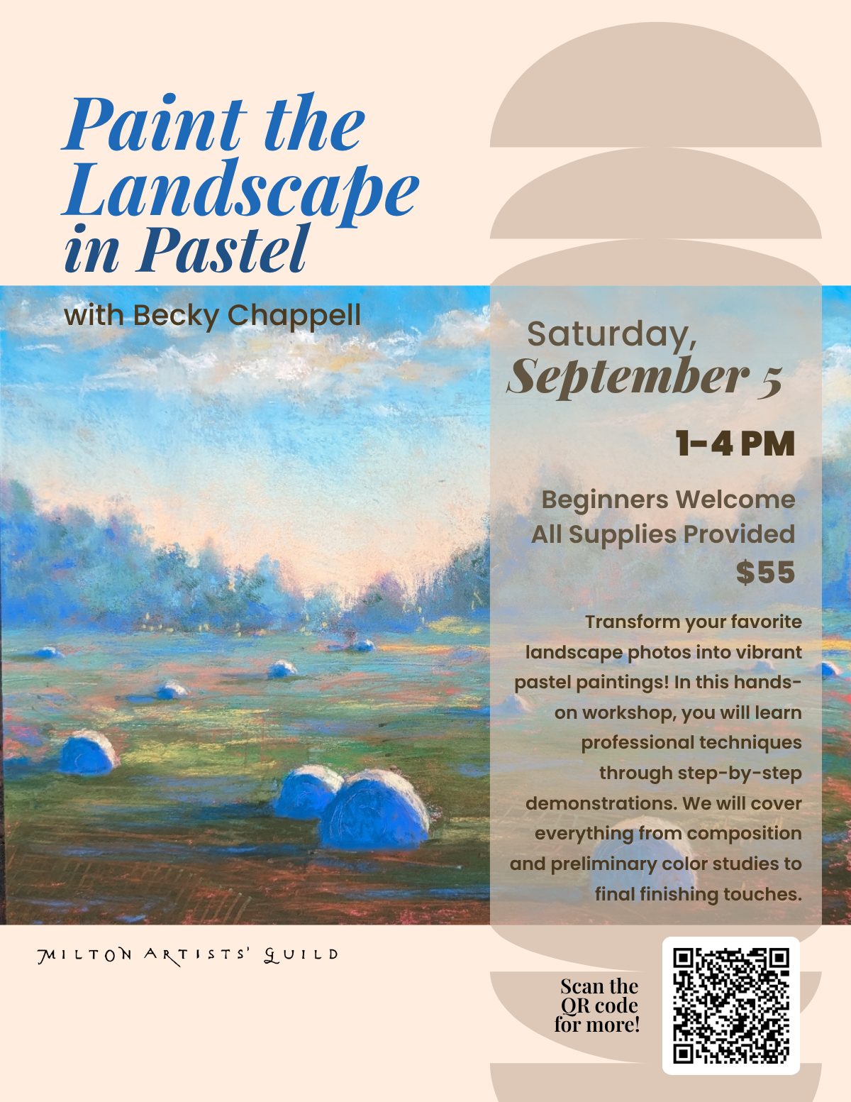 Paint the Landscape in Pastel