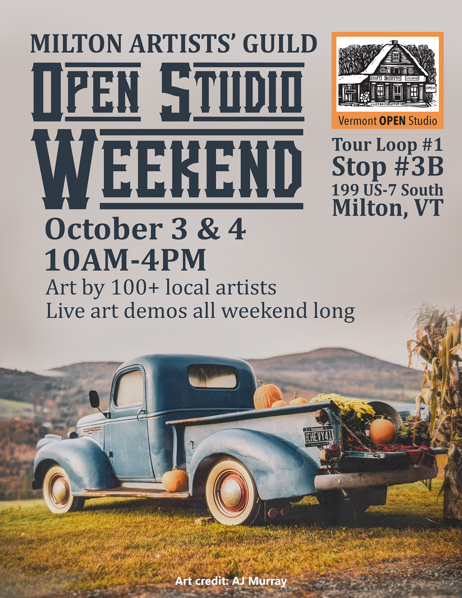 Fall Open Studio Weekend 2026
