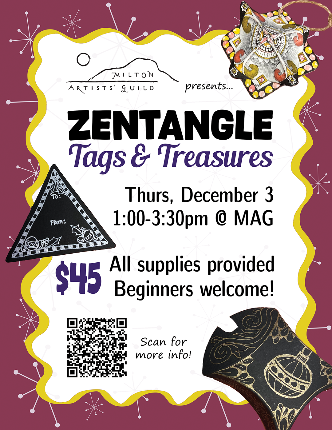 Zentangle Tags & Treasures